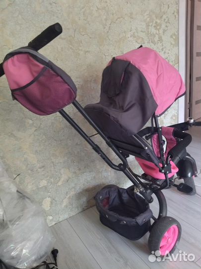 Велосипед трехколёсный galaxy Лучик Vivat