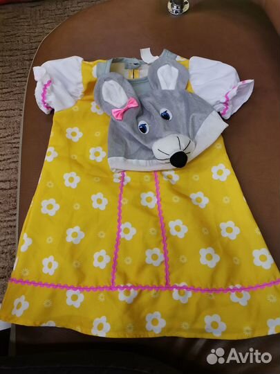 Костюм мышки для девочки