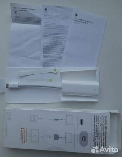 Переходник Apple USB-C Thunderbolt A1790