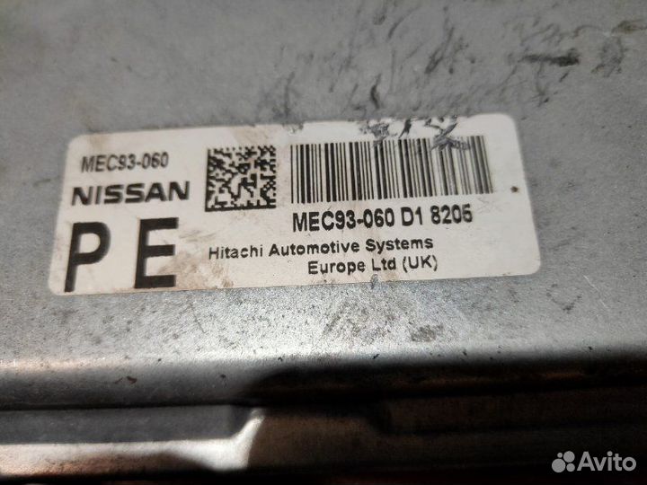 Блок управления двигателем Nissan Note E11 2008
