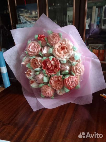 Букет из зефира