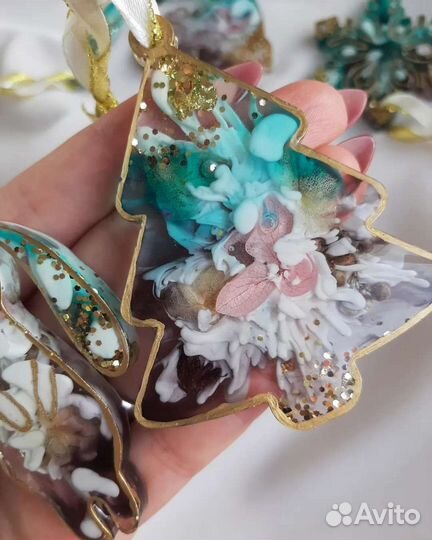 Новогодние игрушки ручной работы