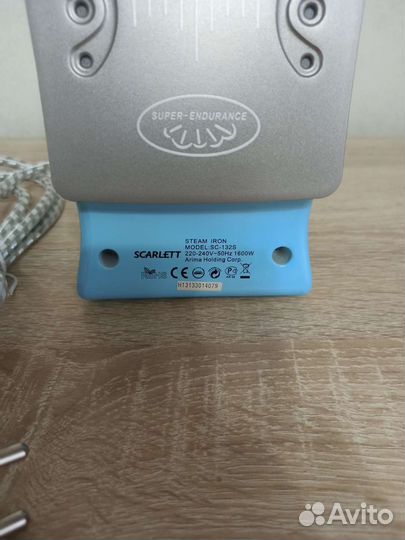 Утюг scarlett sc-132s на запчасти