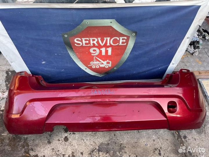 Бампер задний Renault Sandero