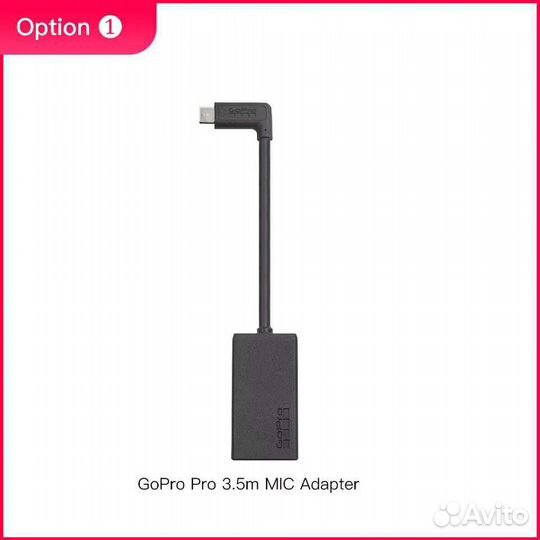 Адаптер для микрофона GoPro 11/10/9/8/7/6/5