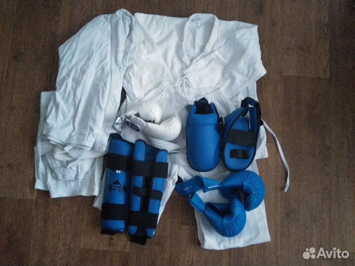 Кимоно для каратэ детское 2комплекта