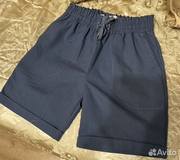 Льняные шорты