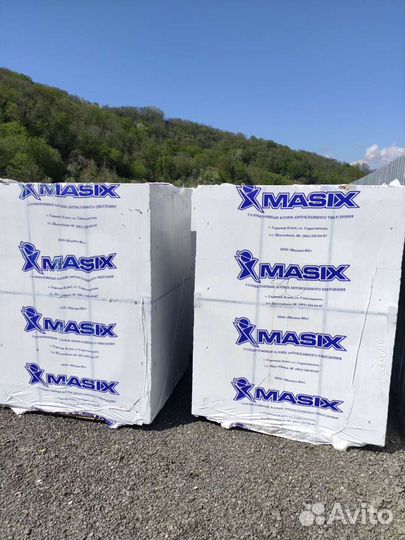 Газосиликатные блоки 625х250х80