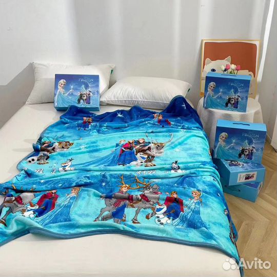 Детский плед 150х200 см в подарочной коробке