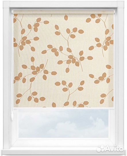 Рулонные жалюзи 50 (ш) на 126 (в)