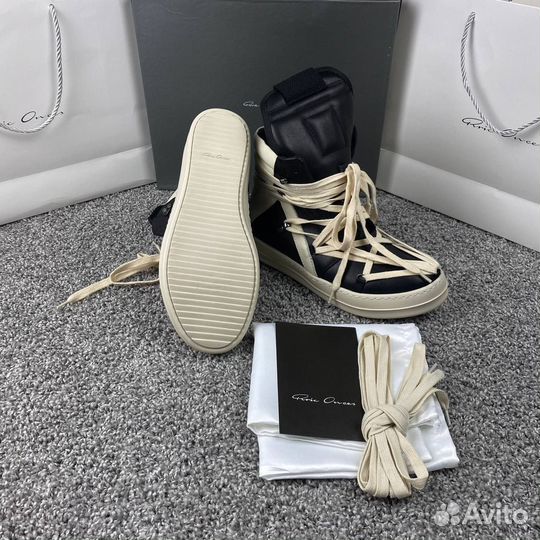 Rick Owens geobasket megalace