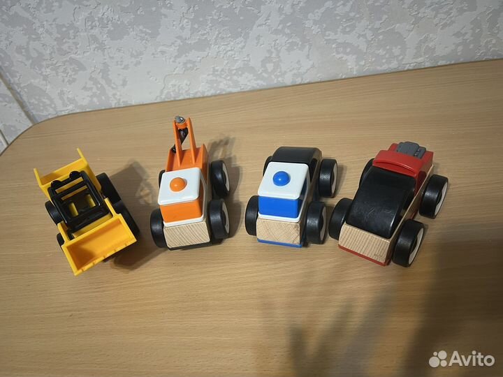 Деревянные машинки IKEA