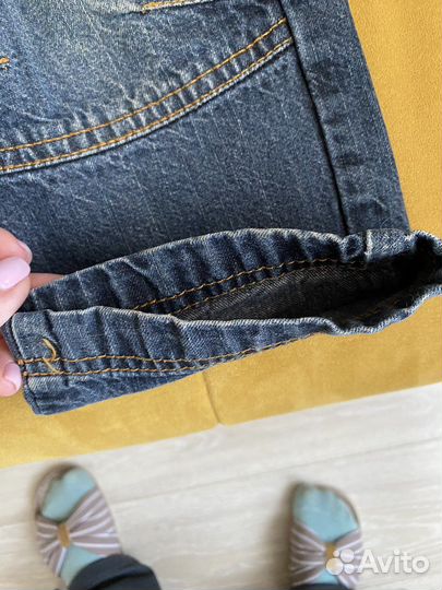 Джинсовый комбинезон для мальчика 98