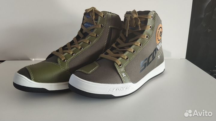 Мотоботы Scoyco MT068 Olive Green