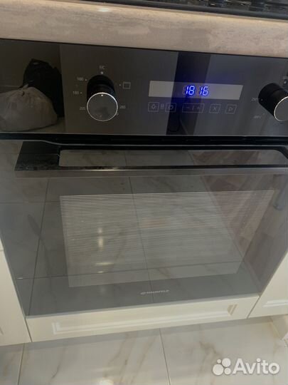 Газовый духовой шкаф maunfeld