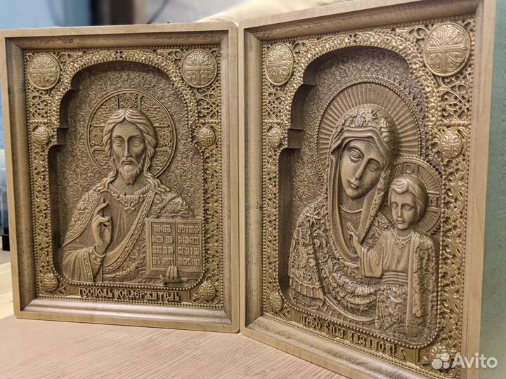 Иконы Господь и Богородица