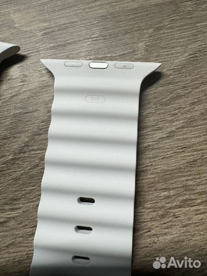 Ремешок от apple watch ultra white ocean band