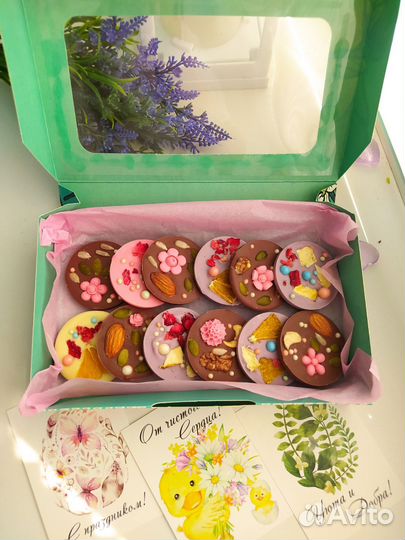 Шоколад медианты комплимент подарок к пасхе