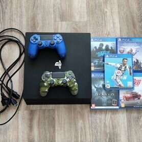 Sony PS4 pro 1tb, торг, игры