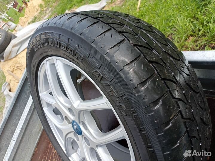 Диски литые r17 5*108 с резиной