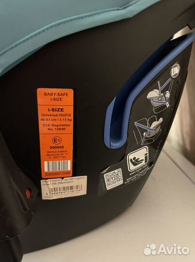 Автокресло britax roemer baby safe i-size до 13 кг
