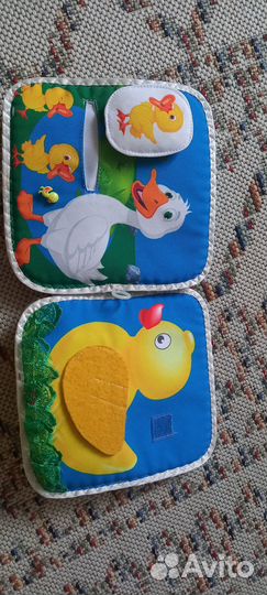 Мягкая книга для малыша