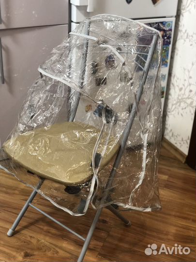 Дождевик на прогулочную коляску