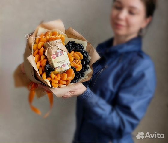 Букет из сухофруктов для учителя