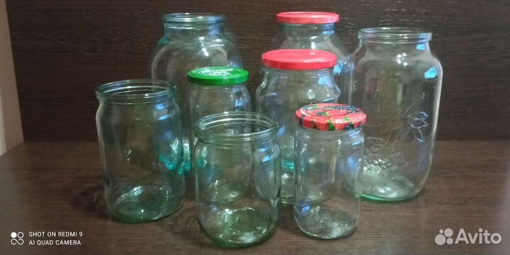 Банки стеклянные бу