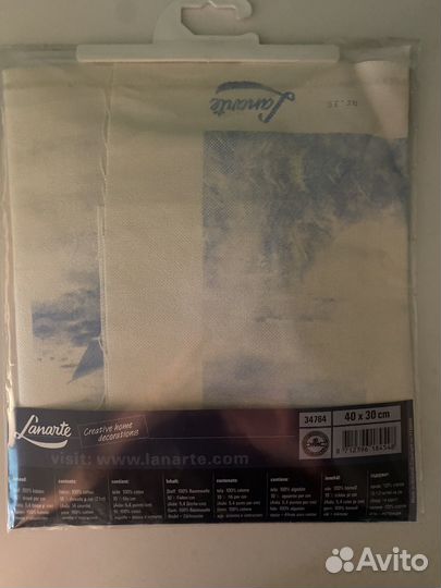 Набор для вышивания lanarte blue boats