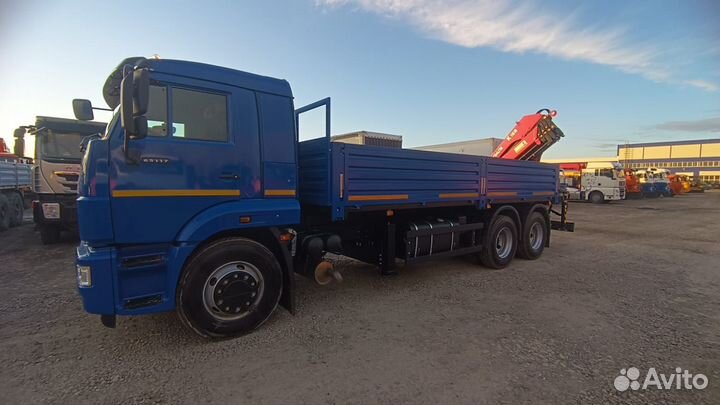 КАМАЗ 65115 с КМУ, 2024