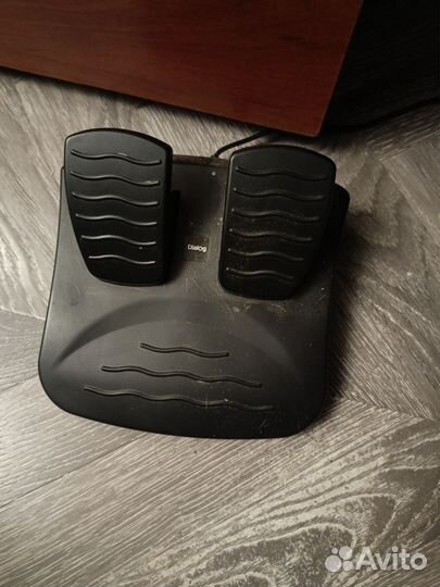 Игровой руль с педалями Dialog GW-125VR