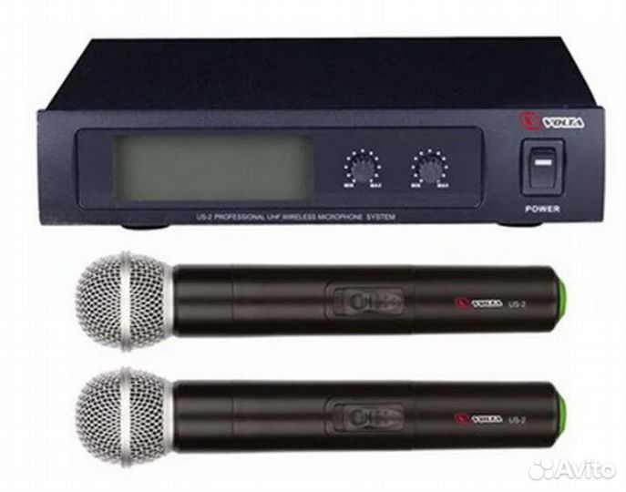 Радиосистема на два микрофона Volta US-2