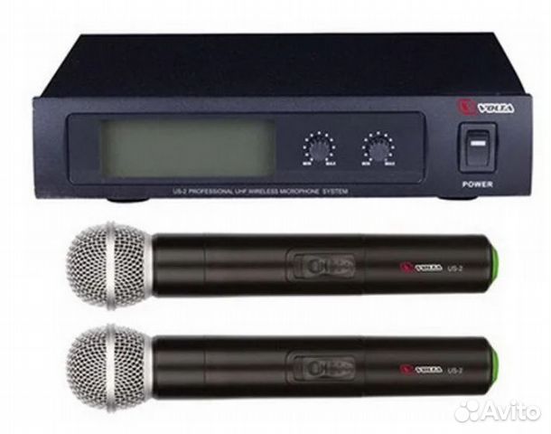 Радиосистема на два микрофона Volta US-2