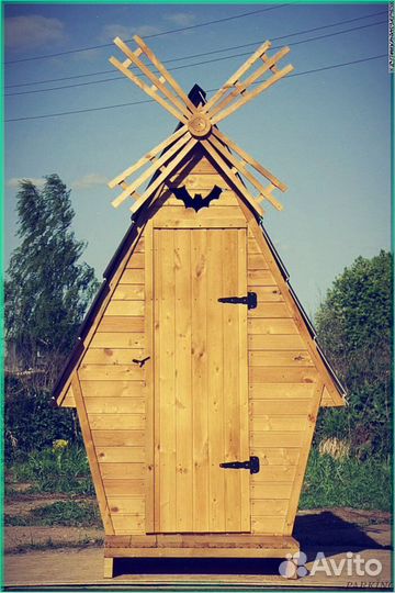 Дачный туалет домик IEJ