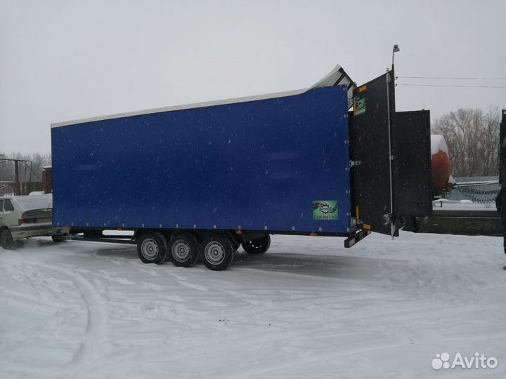 Коммерческий прицеп тентованный