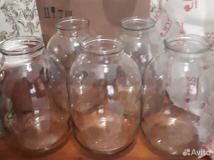 Банки стеклянные 3 литра