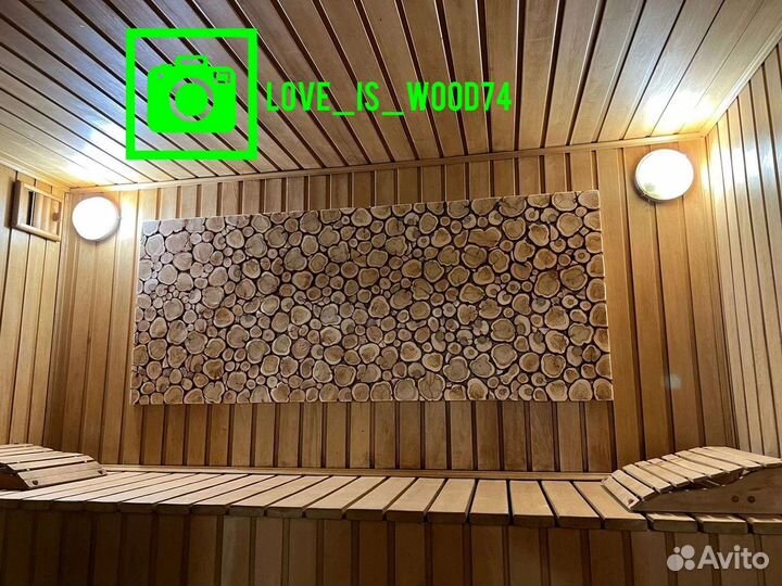 Панно из кавказского можжевельника