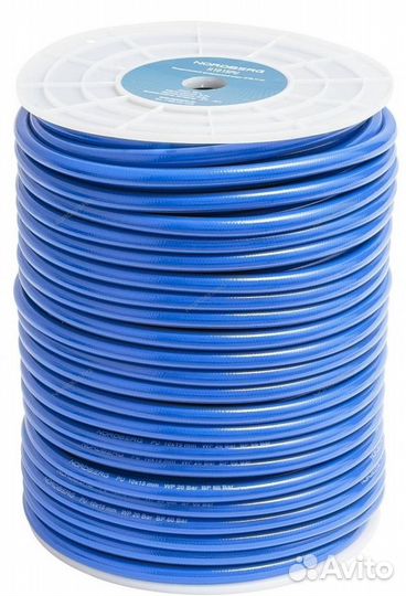 Шланг PU полиуретан.прямой армир 10х15 мм х10м с б