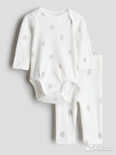 Боди и ползунки hm новые 50 56 62 68 74