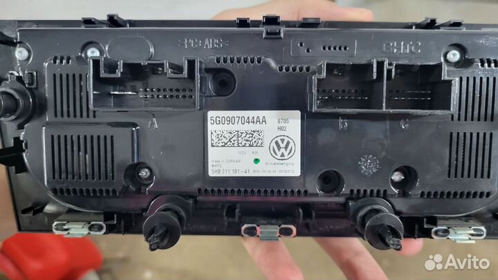 Блок климата volkswagen 5g0907044