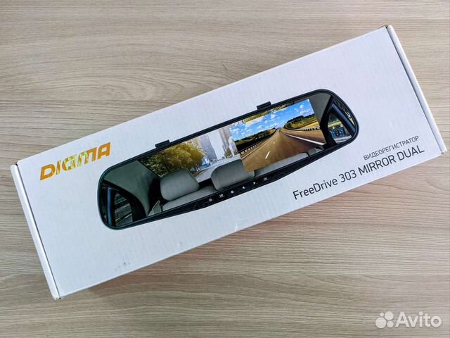 Зеркало регистратор Digma FreeDrive 303 Dual Cam