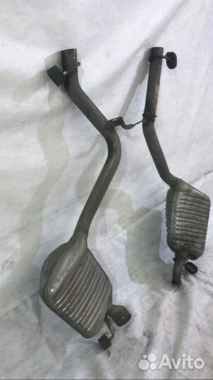 Глушитель задняя часть Мерседес w212