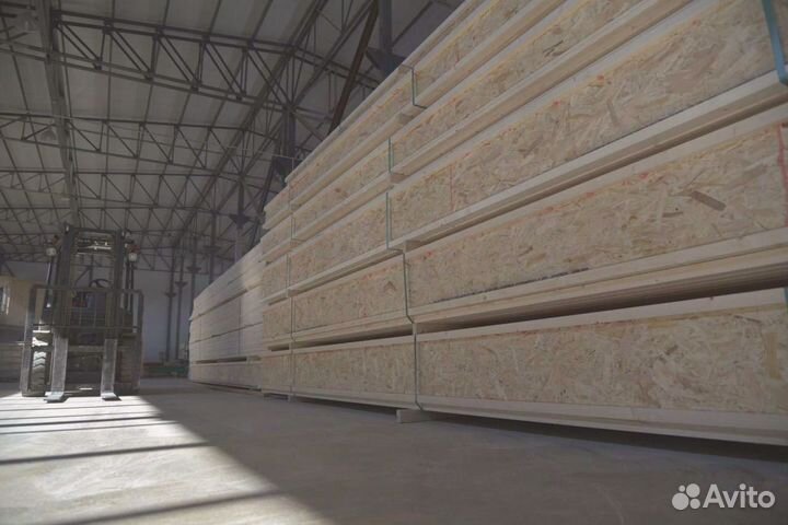 Домокомплект из деревянной двутавровой балки