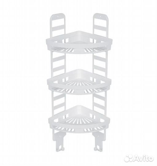 Угловая полка для ванной