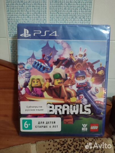 Диск Lego Brawls (новый) для ps4
