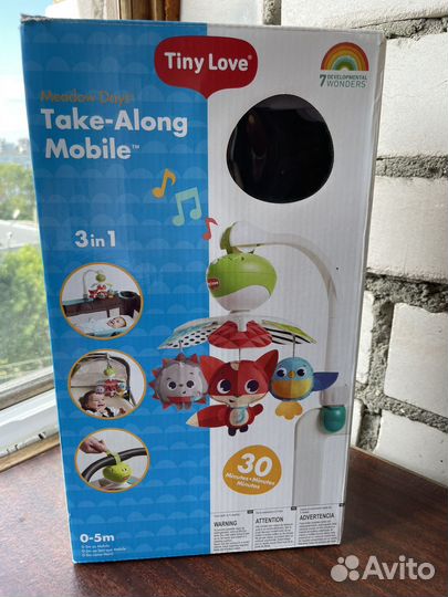 Музыкальный мобиль на кроватку