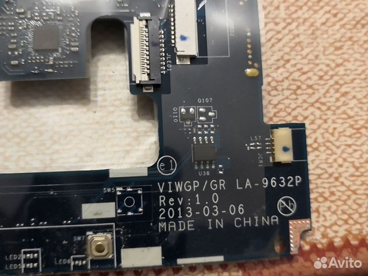 Материнская плата lenovo g500 LA-9632P