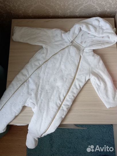 Комбинезон велюровый утеплённый Mothercare