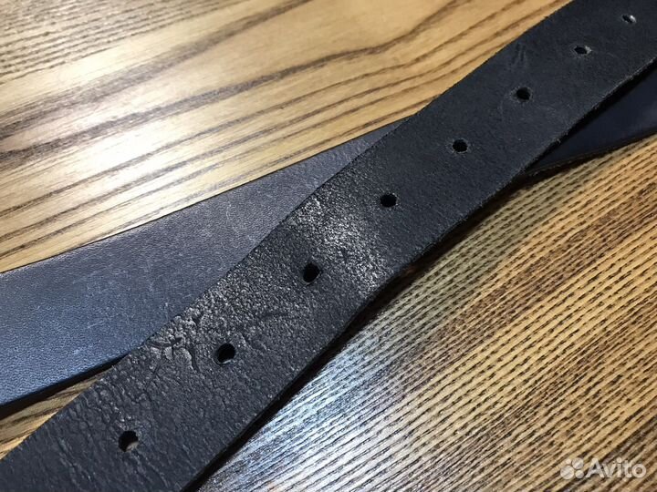 Кожаный ремень в стиле вестерн